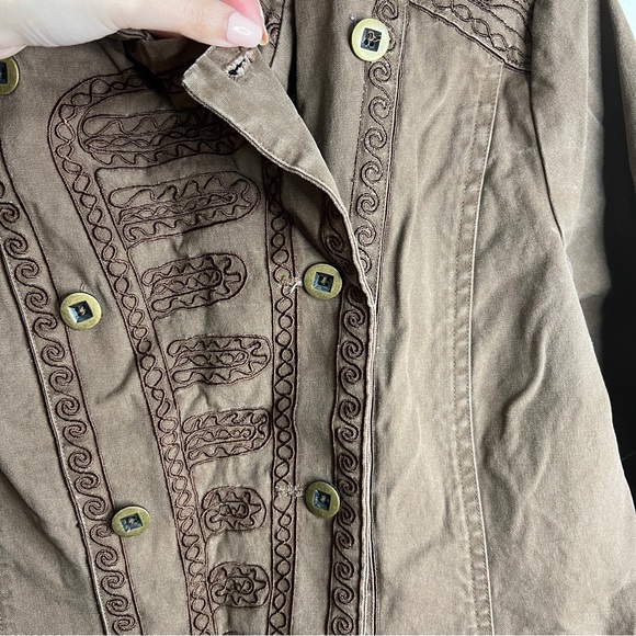 Vintage y2k Ruff Hewn Jacket in Brown - Picture 8 of 8